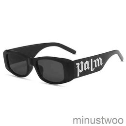 Luxury Designer Retro Small Frame Sunglasses for Women with High-end Panel Design Letters Palm Angles Men Box VT6P VT6P EOY8