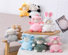 Cute little sheep doll plush toys super cute decorations small children039s birthday gift2283762