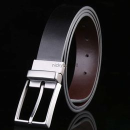 Belts Reversible Men's Belt Designer Luxury Brand Leather Male Belts for Men Pin Buckle Trouser Belt Men Business Mens Belts for Jeans