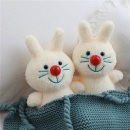 33/35CM Lovely Ins Easter Bunny Carrot Plush Toy Stuffed Animals White Bunny And Fresh Carrots Plushie Girls Toys Cartoon Birthday Gifts