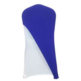 25pcs Spandex Stretch Chair Caps Elastic Chair Hoods Wedding Half Chair Covers el Event Party Banquet Decoration 240104