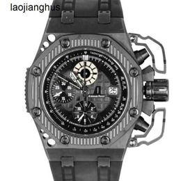 Audemar Pigue Watch Swiss Automatic Watches Epi Royal Oak Offshore Surveillance Titanium 42mm 26165io