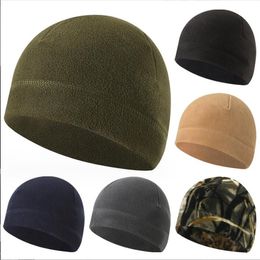 Outdoor Hats Wool Sports Hat Fishing Cycling Hunting Military Tactics Mens And Womens Warm Windproof Winter Cam Mountaineering Drop De Ot1Mw