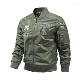 Men's Jackets Bomber Jacket Embroidery Suit Male Zip Up Coat Spring 2024 Plus Size Sportswear Man Motorcycle Jack Patchwork Men Clothes