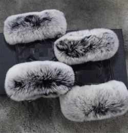 Female winter leather gloves and fleece touch screen Rex rabbit fur mouth cycling warm sheepskin finger9175122