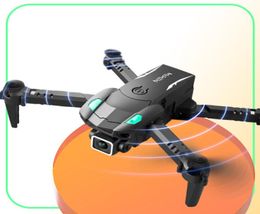 ElectricRC Aircraft S128 Mini Drone 4K Dual HD Camera ThreeSided Obstacle Avoidance Air Pressure Fixed Height Professional Foldabl1082273