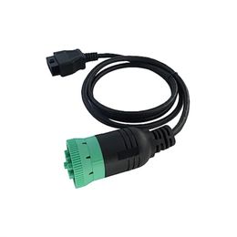 Dechi J1939 9-pin to OBD2 female port Connexion line dedicated card key Connexion line 3 feet/1 Metre