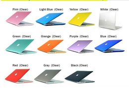 Zaino MacBook Laptop Netbook Cover rigida gommata opaca anteriore + posteriore per PC per 11.6 Air 13 13.3 15.4 Pro Retina