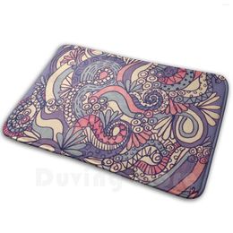 Carpets We Are Vintage Soft Non-Slip Mat Rug Carpet Cushion Retro Makers Marker Art Abstract Sharpie