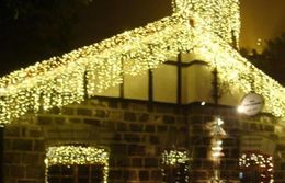 Strings 9 M * 1 M 450 LED Holiday Lighting Christmas String Garland Curtain Garden Chandelier Outdoor Decoration Bar