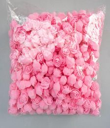 Foam Roses 300pcs 35cm Artificial Foam Flower Heads DIY 20cm Teddy Bear Mould PE Rose Bear Accessories Decor Valentine039s Gift1999881