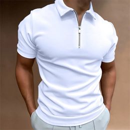 Fashionable leisure men 2023 lapel POLO shirt 240104