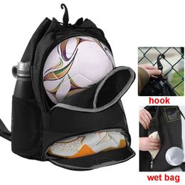 Drawstring Gym Bag Basketball Backpack for Men Sports Women School Boys Shoulder Swim Dry Wet Training Fitness Football Bags 240104