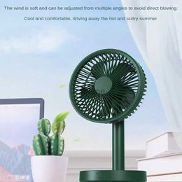 Electric Fans New Folding Fan USB Charging Small Fan Desktop Office Portable Small Fan Large Wind Wireless Automatic Shaking Head Electric Fan YQ240104