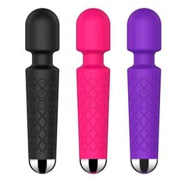 20 frequency charging strong shock stick womens fun Knight masturbation massage products 231129