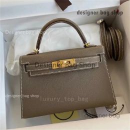 Designer Bag New Womens Designer Totes Bag Handgjorda lyxiga lady crossbody handväska modemärke kvinnor imitation klassisk epsom läder mini väskor