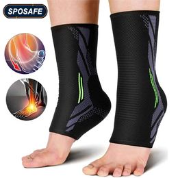 Ankle Brace Compression Support Sleeves Elastic Breathable for Men Women Injury Recovery Joint Pain Foot Sports Basketball Socks 240104