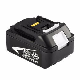 Batteries New Portable 18V Rechargeable Battery 6AH 6000mAh LiIon Battery Replacement Power Tool Battery for BL1860