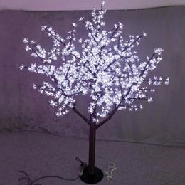 Decorations Free ship 5ft 1.5M height LED Cherry Blossom Tree indoor Outdoor Wedding Christmas Light Decor 480 White /red/pink /blue/yellow/gr