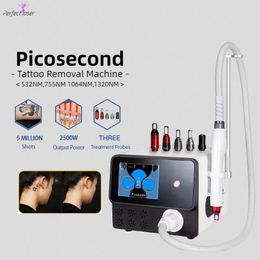 Professtional Pico Laser Q Switched Pico Second Tattoo Removal Machine Pigment Removal Equipment