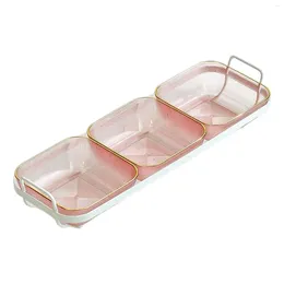 Plates Snack Serving Tray Multifunctional Holder Fruit Dessert Plate Stand For Candy Dinner Baby Shower Tea Party Living Room