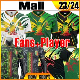 23 24 Mali Soccer Jerseys Fans Player Home Away National Team Bissouma Fofana Camara Haidara Hamary.T SOUMAILA MAHAMANE SALAM 2023 Africa Cup Football Shirt