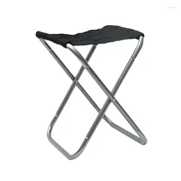 Camp Furniture 2024 Outdoor Camping Chair Golden Aluminium Alloy Folding With Bag Stool Seat Fishing