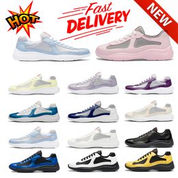 P Family Breathable Nylon Leather Round Headed Lacing Durable Same Style for Men Women Comfortable Versatile Sports Shoes