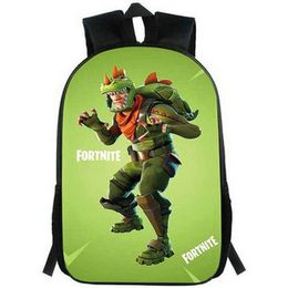 Rex backpack Dinosaur daypack Durable school bag Game packsack Print rucksack Picture schoolbag Photo day pack