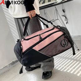 Oxford Fitness Bag Large Capacity Yoga Sports Backpack with Shoe Compartment Women Men Gym Clothes Storage Travel 240104