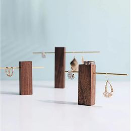 Bracelets Wooden and Metal Earring Holders Bracelet Stand for Jewellery Necklace Holders Jewelery Organiser Jewellery Display Case Hanging