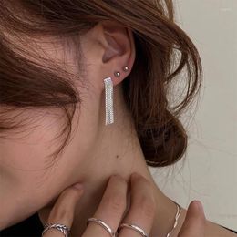 Dangle Earrings Long Tassel Chain Piercing For Women Simple Metal Geometric Ear Line Hanging Women's Earing Party Jewelry KDE033