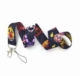 Horror Game Anime Lanyard Strap Keychain ID Card Passport Gym Cell Phone USB Badge Key Ring Holder Neck Straps Accessories1464294