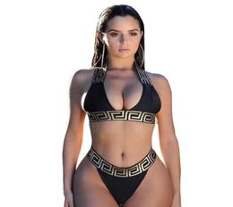 Sexy Bikini Sets For Women Bandage Swimsuit Crop Top Swimwear Thong Bathing1189267