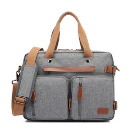 CoolBELL Convertible Backpack Messenger Shoulder Bag Laptop Case Handbag Business Travel Rucksack Fits 15 6 17 3 Inch Laptop 20111299L
