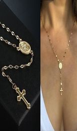12pcs Vine Chain Necklace Bohemia Religious Rosary Pendants For Women Charm Fashion Jewellery Gifts Accessories6826610