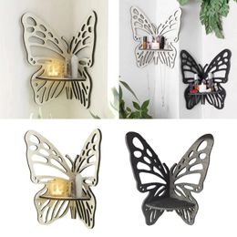 Kitchen Storage Decorative Butterfly Corner Shelf Stylish And Durable Wall Decoration Display