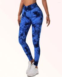 Active Pants High Waisted Printed Fitness Leggings Seamless Elastic Yoga Women's Sexy Push Up Hip Lifting Tight Sportswear Female 2024
