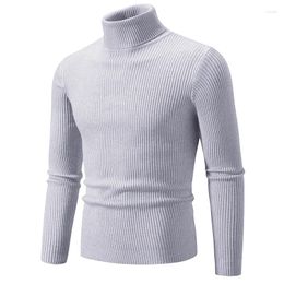 Men's Sweaters Classic Turtleneck Men Women Autumn Fashion Solid Colour Knitted Sweater Winter Casual Elastic Male Warm 5XL