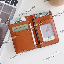 Holders Luxury Compact Pocket Men's Women's Designer Fashion Card Holder Short Multiple Wallet Coin Bags Lychee Leather Embossed255b