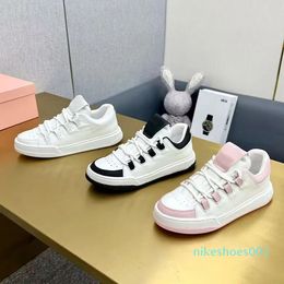 2024sneaker 100% cowhide lady Thick soled designer Running Trainers woman shoe platform gym sneakers