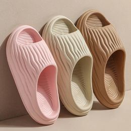 GAI Girl Home Sandals Summer Man Women Flip Flops Fashion Korean Slippers Beach Man's Pillow Slides Sports Bitter Gourd Sandalias 240104