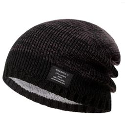 Ball Caps Men's And Women's Woolen Knitted Hats Scarf Hat Gloves Set Men Women Fleece