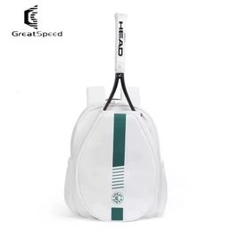 GreatSpeed 1 Piece Tennis Racket Backpack Badminton Bag Mens Womens Adult Childrens Backpacks 240104