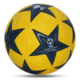 2023 Soccer Balls Men Standard Size 5 PU Material High Quality Football Training Goal Match League Game Seamless voetbal Bola 240122