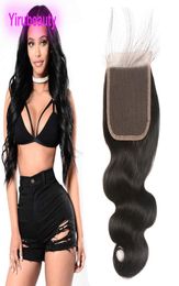 Malaysian Human Hair 1024inch Virgin Hair Body Wave Swiss Lace 5X5 Lace Closure Middle Three Part5465832