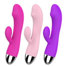 Powerful high-frequency vibrating rod for women appliances dual head 12 frequency conversion multi frequency all skin friendly silicone soft and harmless 231129