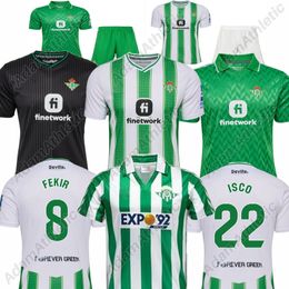 Real Betis soccer Jersey 2023 2024 Real Betis 88-89 retro kit ISCO FEKIR JOAQUIN football shirts kids kit G.RODRIGUEZ B.IGLESIAS A.DIAO AYOZE EZ ABDE jersey 23/24