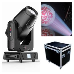 2pcs with flightcase led beam spot wash 3 in1 hybrid moving head dmx lyre 500w moving head led spot Party disco dj stage light