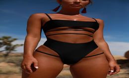 Luxury Designer Bandage Swimwear for Women Bikini 2019 Sexy Onepiece Monokini Bodysuit One Piece Swimsuit Woman Swim Wear Bat6881396